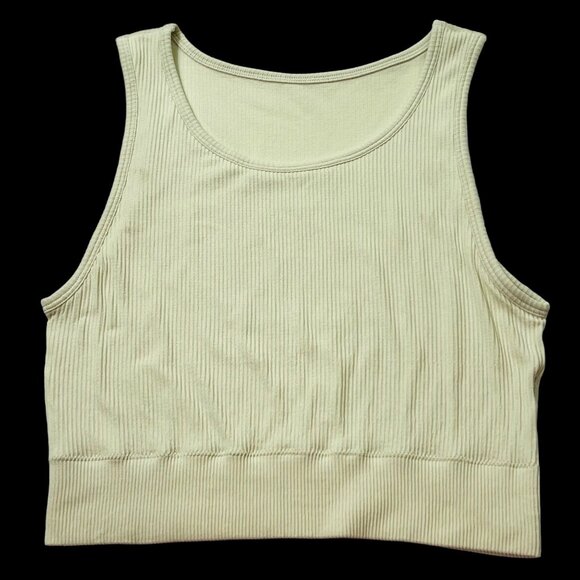 SKIMS Stretch Rib High Neck Bralette NEW Bone 2X/3X - Picture 2 of 11